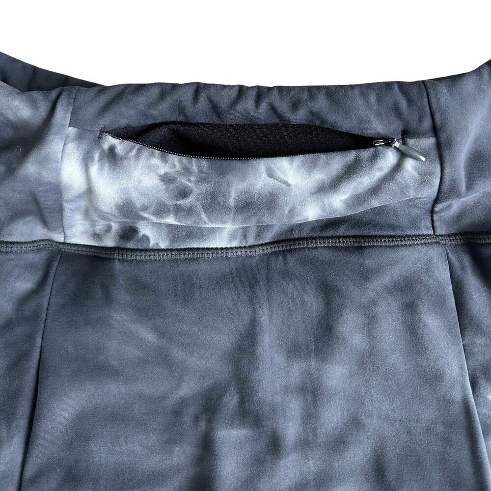 Baleaf Flyleaf Tie Dye Grey Blue Tennis Skort Medium Built-In Shorts - Picture 8 of 13